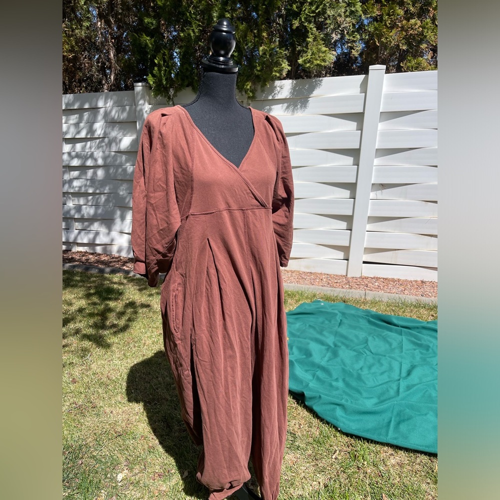 Free People Lotta Love Romper Brown